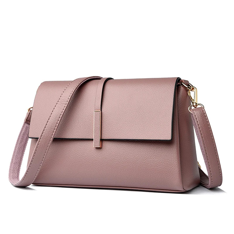 Soft Leather Luxury Shoulder Crossbody Bags for Women 2023 Fashion Purses and Handbags Designer Fashion Ladies Messenger Bag Sac