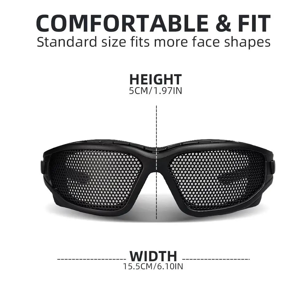 New Eyesight Improvement Safety Goggles Portable Detachable Sports Sunglasses Pin Hole Glasses Farming Harvesting