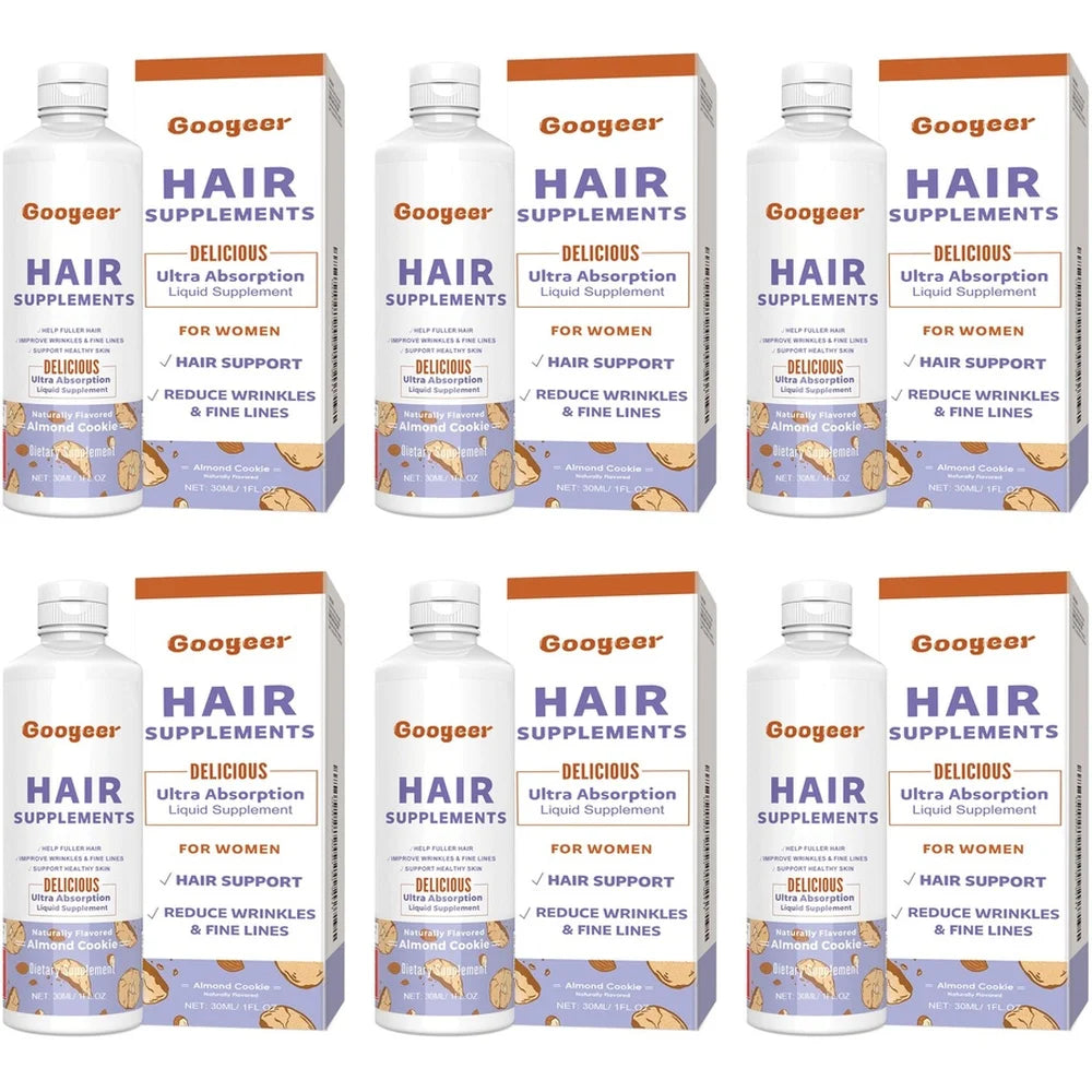 Hair Supplements Drops with Rosemary Oil Extract Ultra Absorption for Hair Support and Reduce Wrinkles & Fine Lines 30 ML