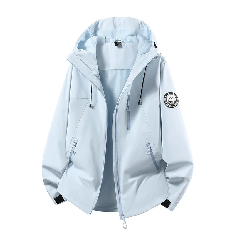 CHRLCK Men Women Hiking 3IN1 Jackets Waterproof Fleece Windproof Windbreaker Camping Climbing Trekking Outdoor Jacket Autumn