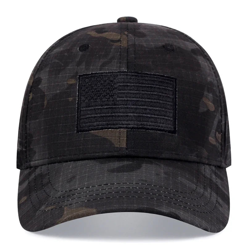 Unisex USA Flag Embroidery Baseball Caps Spring and Autumn Outdoor Adjustable Casual Hats Hip Hop Hat Sunscreen Hat