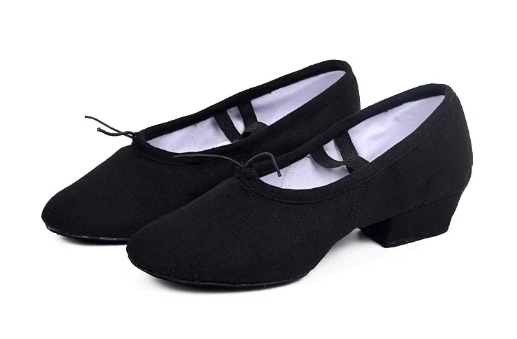 Ballet Dance Shoes Women Teacher Stage Training Shoes Soft Sole Slippers Yoga Belly Practice Shoes Girls Jazz Dancing Shoes