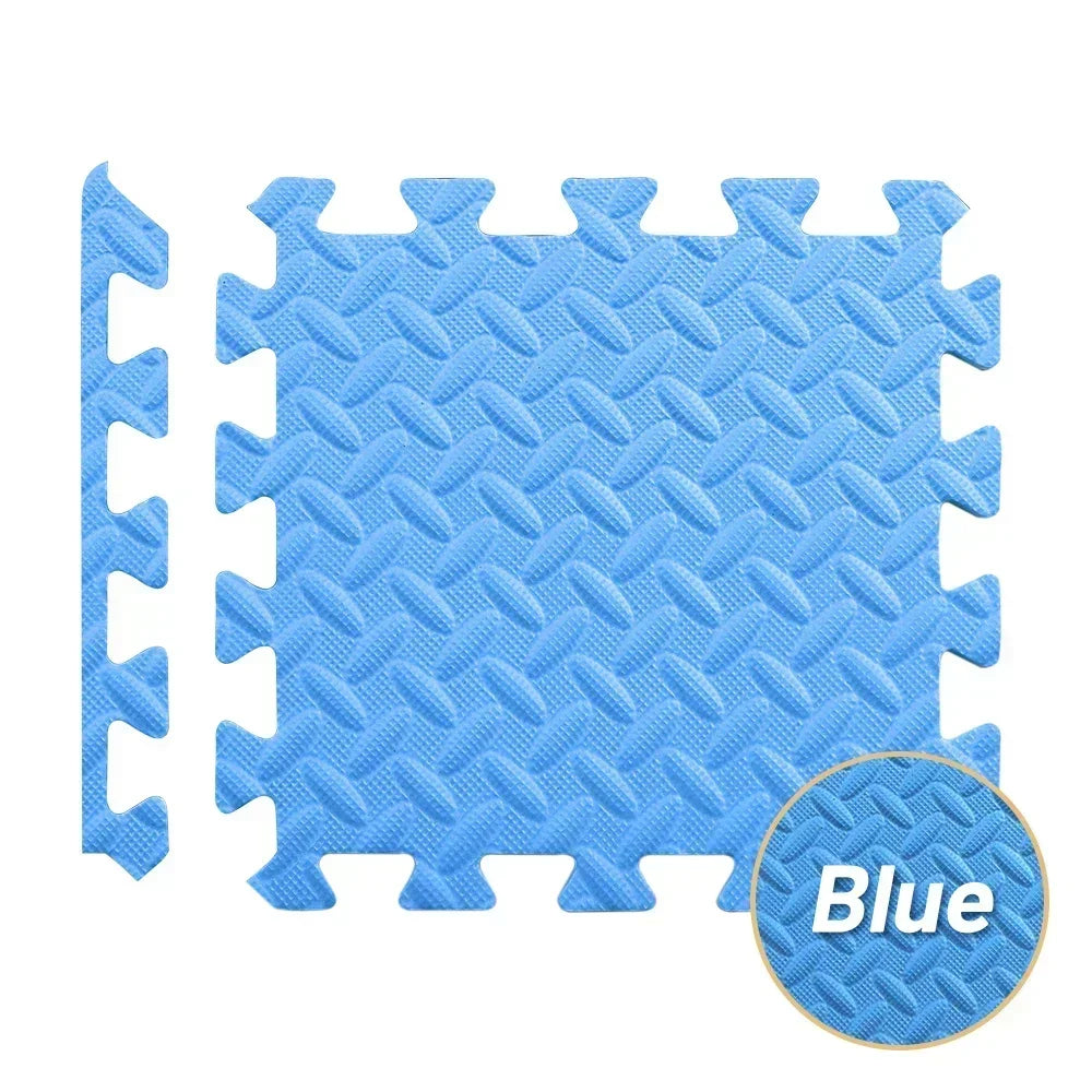 1-20PCS Soft Foam Interlocking Carpet Tiles - Non-Slip Puzzle Floor Mats Ideal for Home Gym and Baby Playroom Rugs for Bedroom