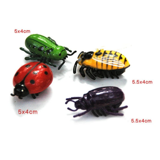 Beetle Ladybug Simulation Insect Toy Pet Cats Funny Rotating Electric Moving Interactive Playing Toys