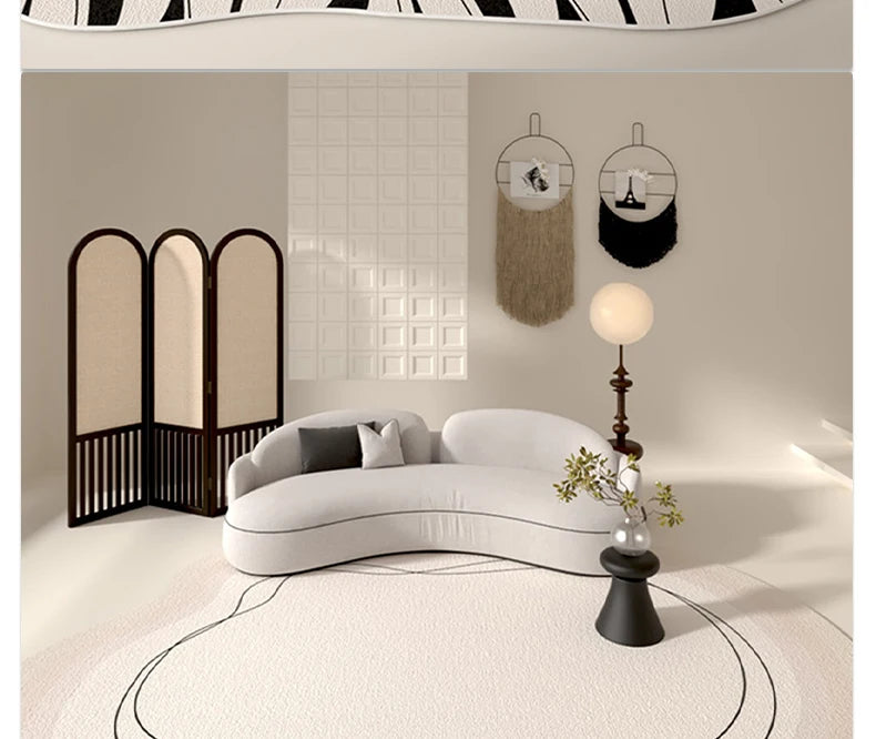 Living Room Carpet Home Decoration Luxury Modern Rug Big Size Irregular Floor Mat Anti-slip Bedroom Large Area Rugs שָׁטִיחַ 양탄자