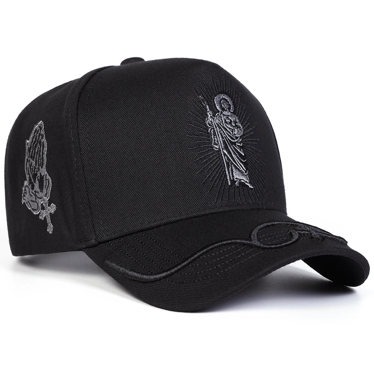 Unisex MA Letter Embroidery Baseball Caps Spring Autumn Outdoor Adjustable Casual Hats Sunscreen Hat Sports Cap