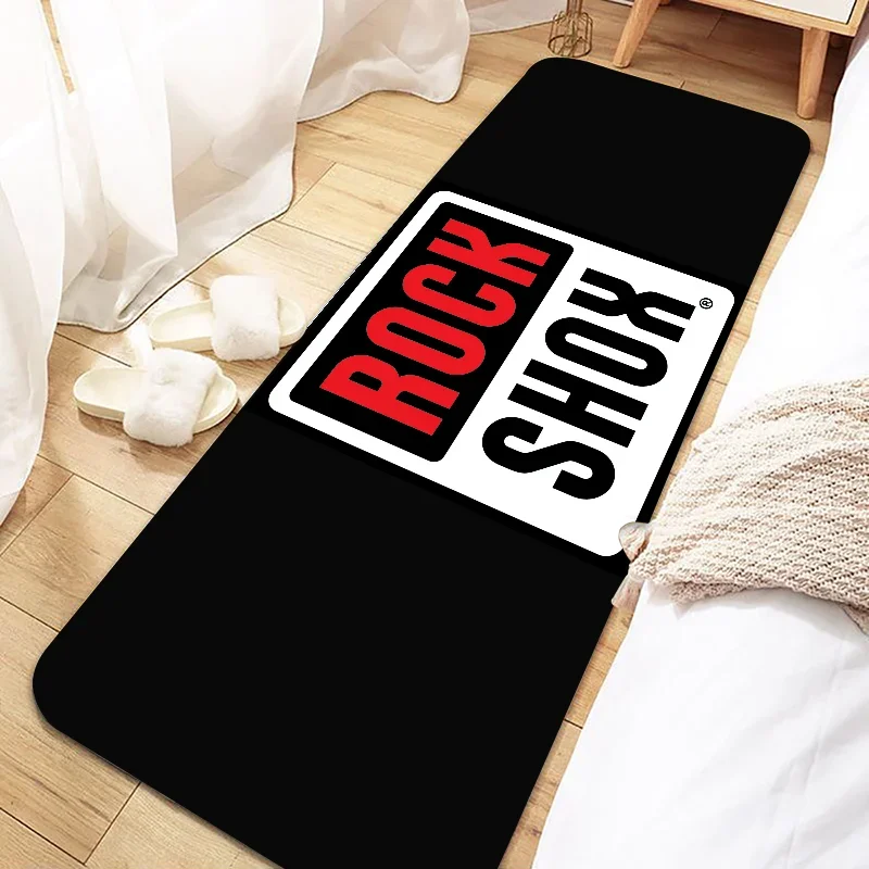 Rock Shox Mountain Bike Door Mat Entrance Non-slip Washable Kitchen Carpet Living Room Hallway Rugs Bathroom Bath Door Mats