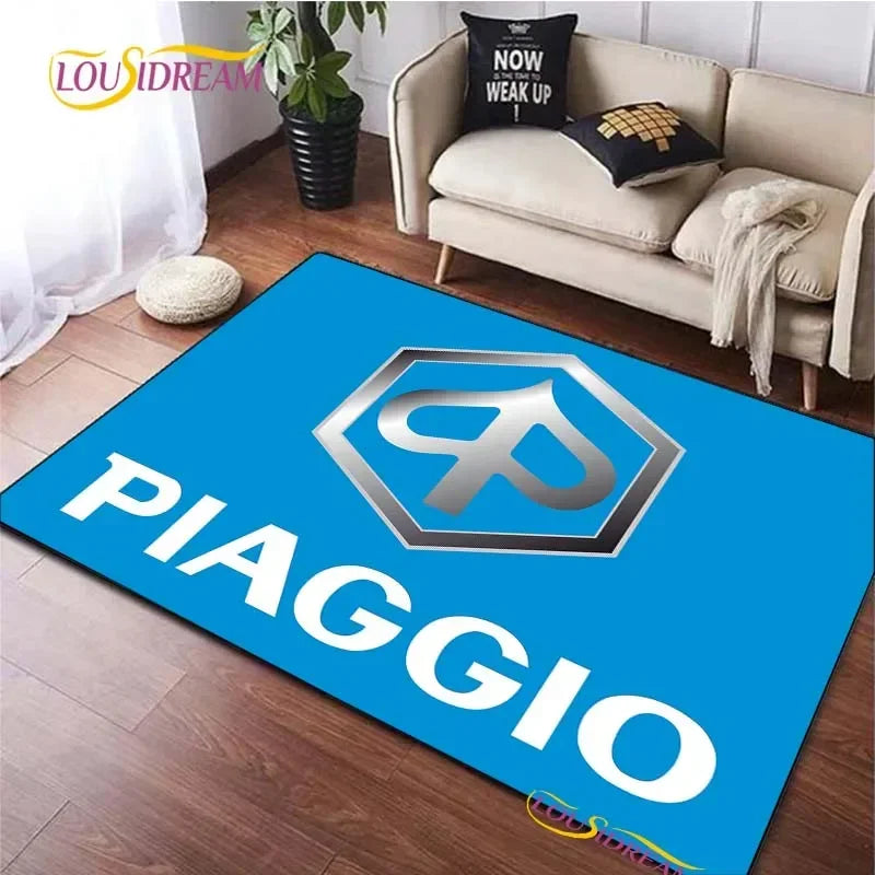 Modern Fashion Piaggios Moto Carpet for Living Room Bedroom Sofa Area Rug decor Kitchen un-slip floor Mat Alfombra birthday gift