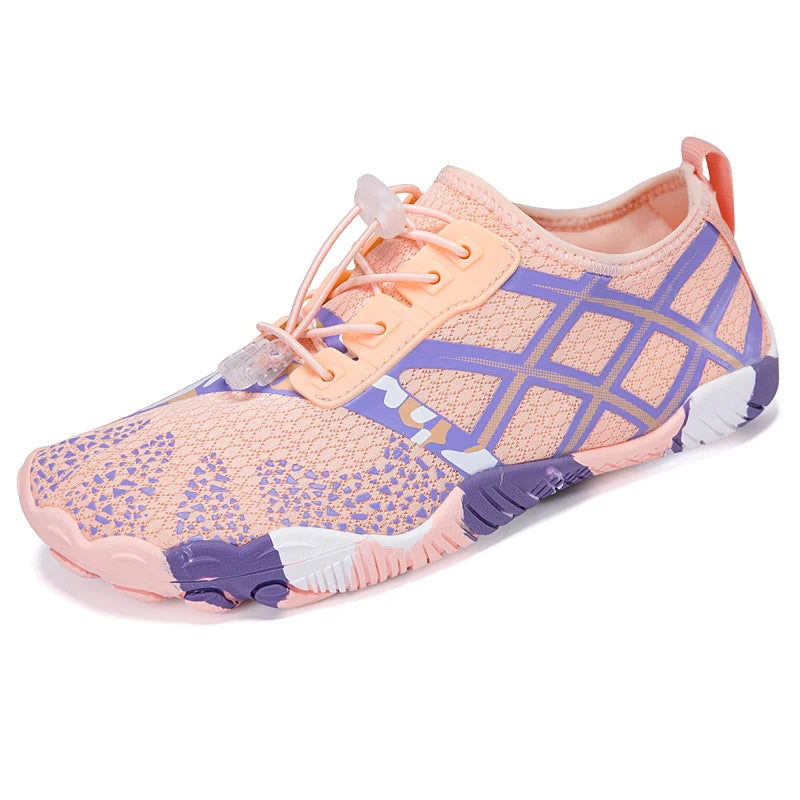 Couple Sandals Quick Dry Beach Barefoot Water Shoes Summer Outdoor Multi-Functional Boating Surfing Five-finger Wading Sneakers