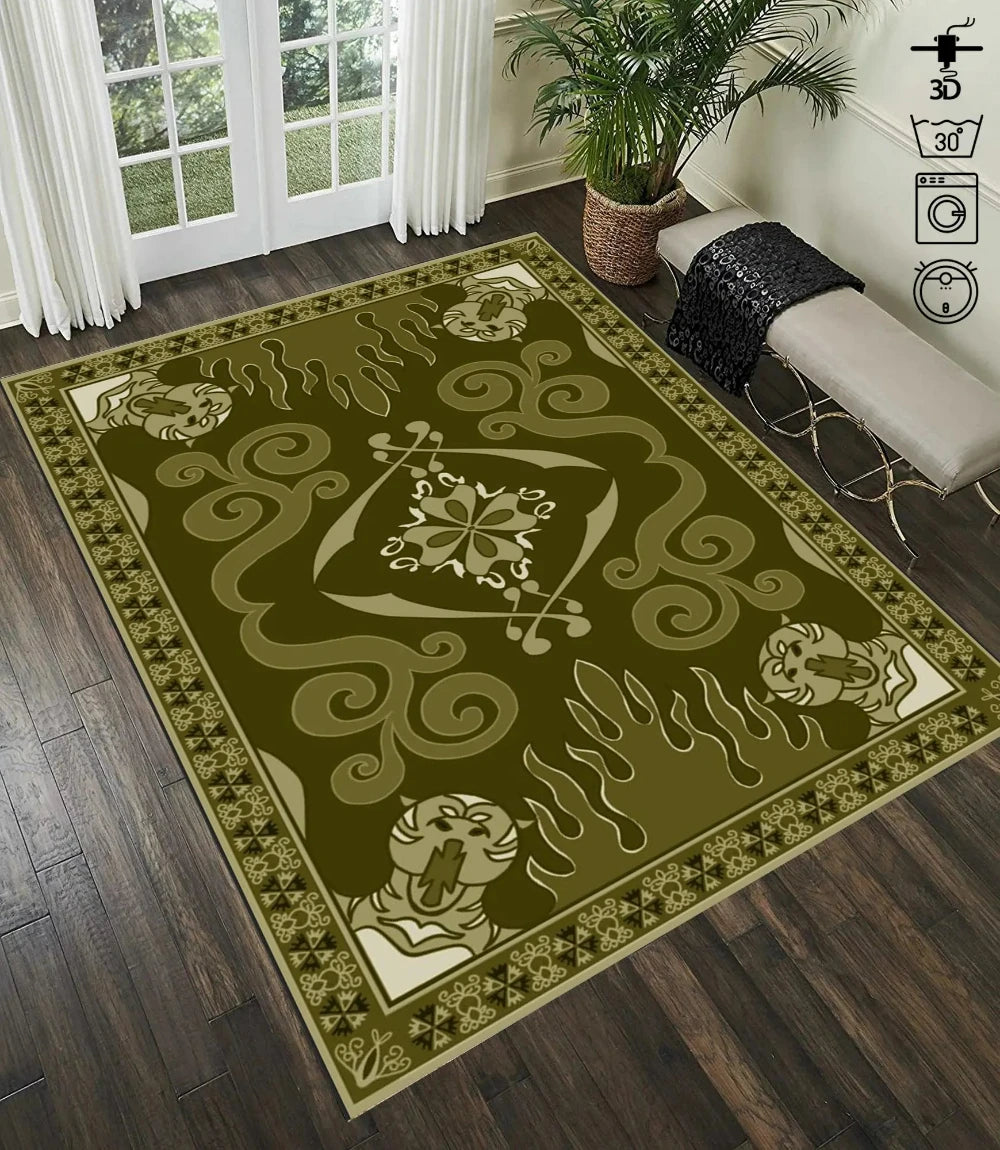 Aladdin Magic Rugs Flying Carpet for Living Room and Bedroom Decor Stylish Kitchen Floor Mat Kitchen Coffee Table Mats Doormat