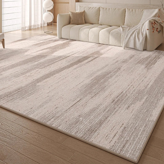 Cream Style Rugs for Bedroom Large Area Living Room Decoration Plush Carpet Home Fluffy Soft Floor Mat Thick Washable Lounge Rug
