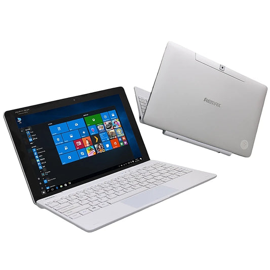 Portable 10.1'' 2-in-1 Laptop 2GB DDR RAM 32GB ROM 64bit Windows 10 Z8350 Quad Core Tablet with Detachable Keyboard 1280x800IPS
