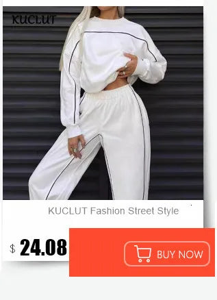KUCLUT 2025 Autumn New Women's Fashion Sports Casual Jumpsuit Zipper Design Spliced Contrast Color Versatile Jumpsuits 1A991