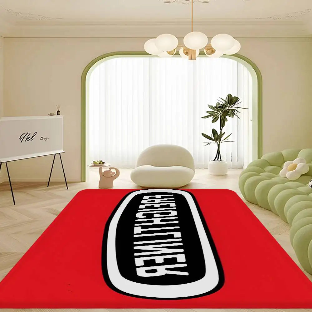F-FreightlinerS Hallway Carpet Non-Slip Laundry Room Mat Laundry Decor Balcony Child Living Room Bedside Area Rugs
