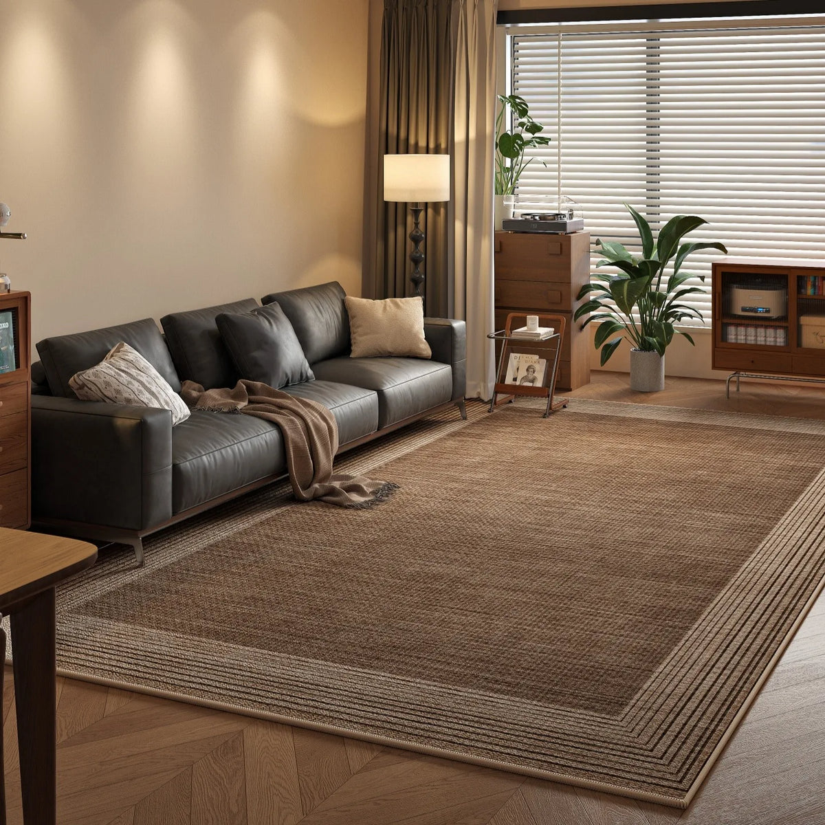 Large Area Carpet For Living Room Rug Bedside Bedroom Floor Mat Loop Pile TPR Non-Slip Waterproof Rugs 카페트 거실 대형 Alfombra Salón