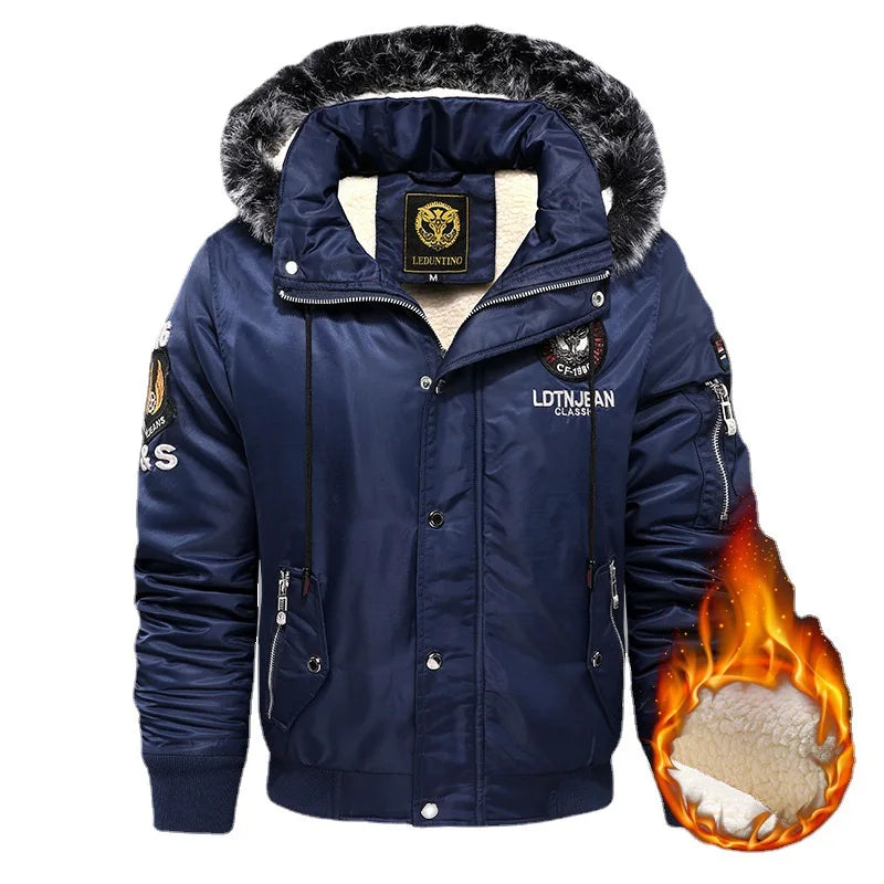 2026 Men Winter Hooded Down Jackets Warm Parkas Winter Coats Male Outwear Casual Winter Jackets Good Quality Men Long Jackets