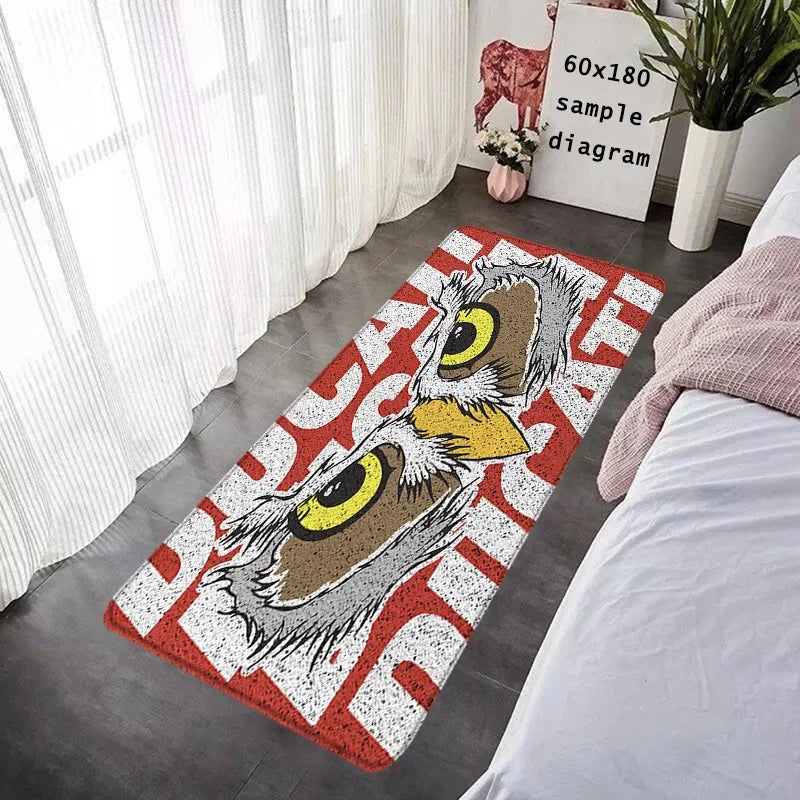 New Arrival Ducati Logo Motorcycle Floor Mat Non-Slip Garage Carpet for Bike