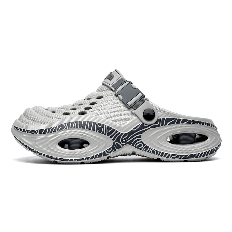 Summer Men's Beach Clogs Outdoor Sandals New Design Slippers EVA Soft Slides For Men Casual Garden Shoes Male Beach Slippers