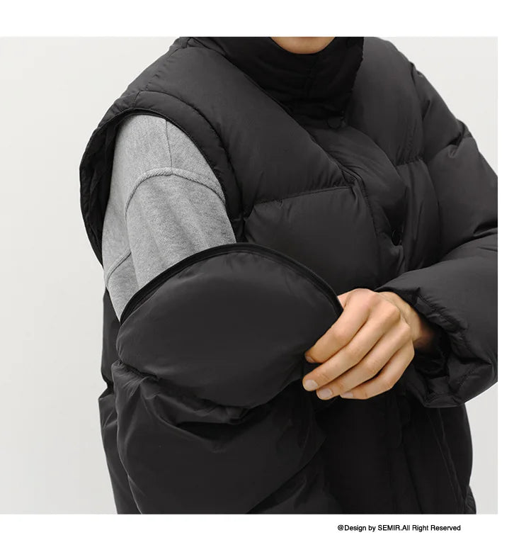 Semir Women Down Jacket 90 Percent Down Fill 2026 Winter Cold Weather Everyday Style Outdoor Layer Warm Insulation