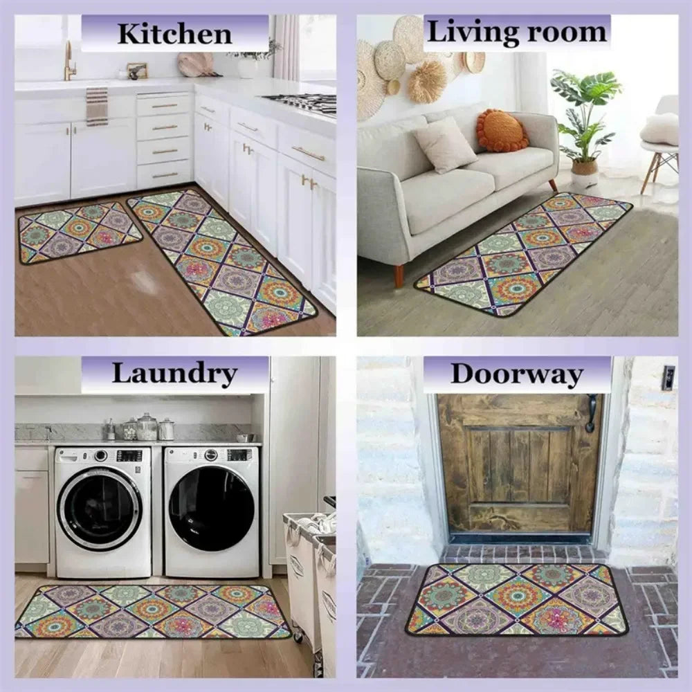 Classic Green Christmas Home Decor Carpet Antiskid Washable Large Rugs for Living Room Soft Fluffy Bedroom Gift Area Big Carpets