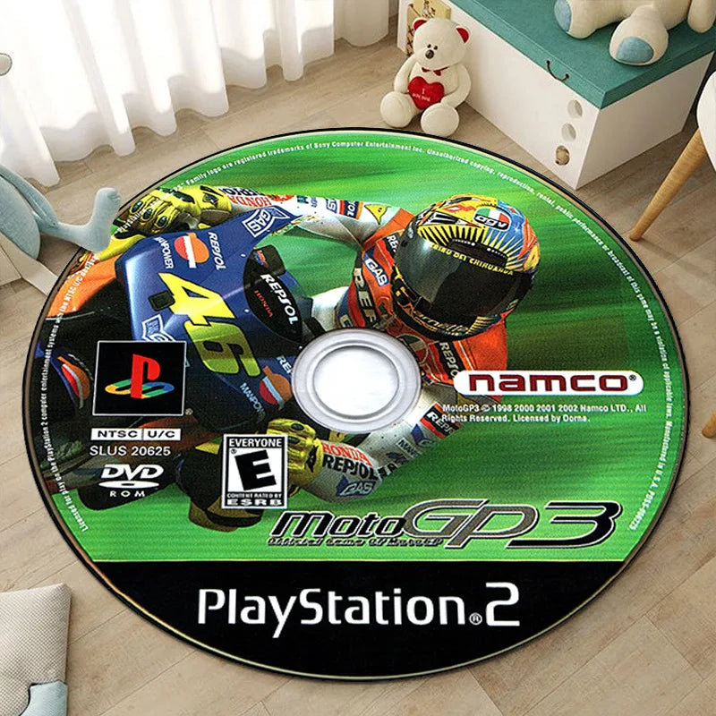 CD living room round rugs custom rugs play game mat carpet bedroom children's room Racing picture and custom carpet