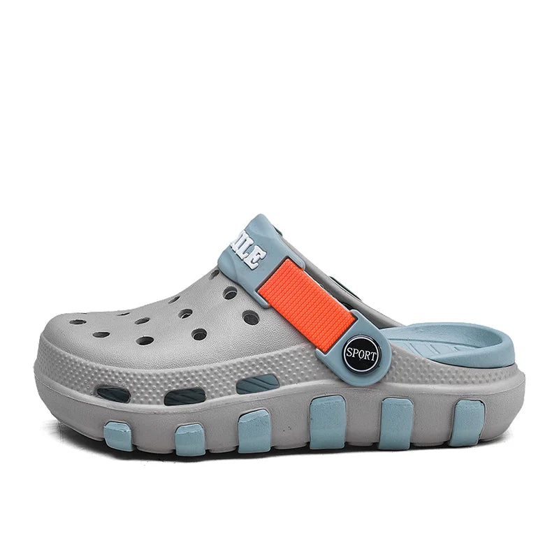 Children Slippers Boy Clogs Summer Beach Shoes Sneaker Casual Comfortable Indoor Outdoor Sports Sandals for Boy 4 To 10 Years