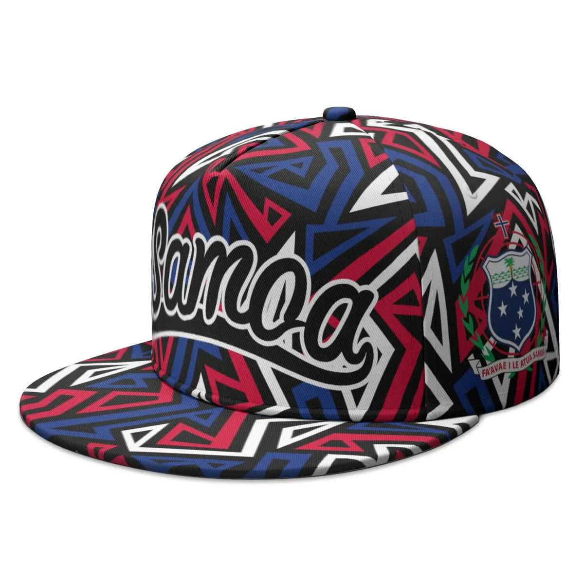 Samoa Baseball Caps Custom Made Name Team Logo Flat Brimmed Hat Wsm Country Travel West Nation Respirant Samoan Flag Headgear