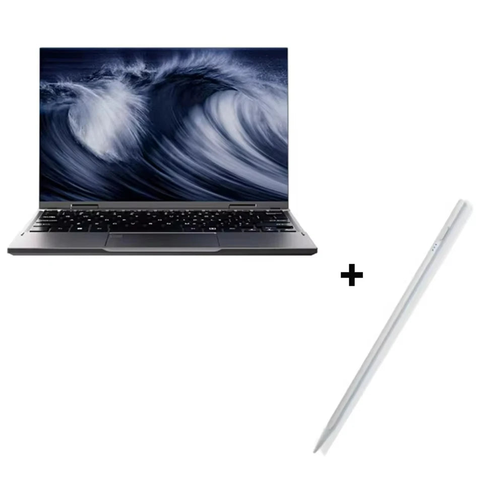 14'' Touch 360° Flip 2-in-1 Laptop FW-Y1 Mini Convertible Tablet Notebook Intel N95 12GB LPDDR5 Portable Student Office Netbook