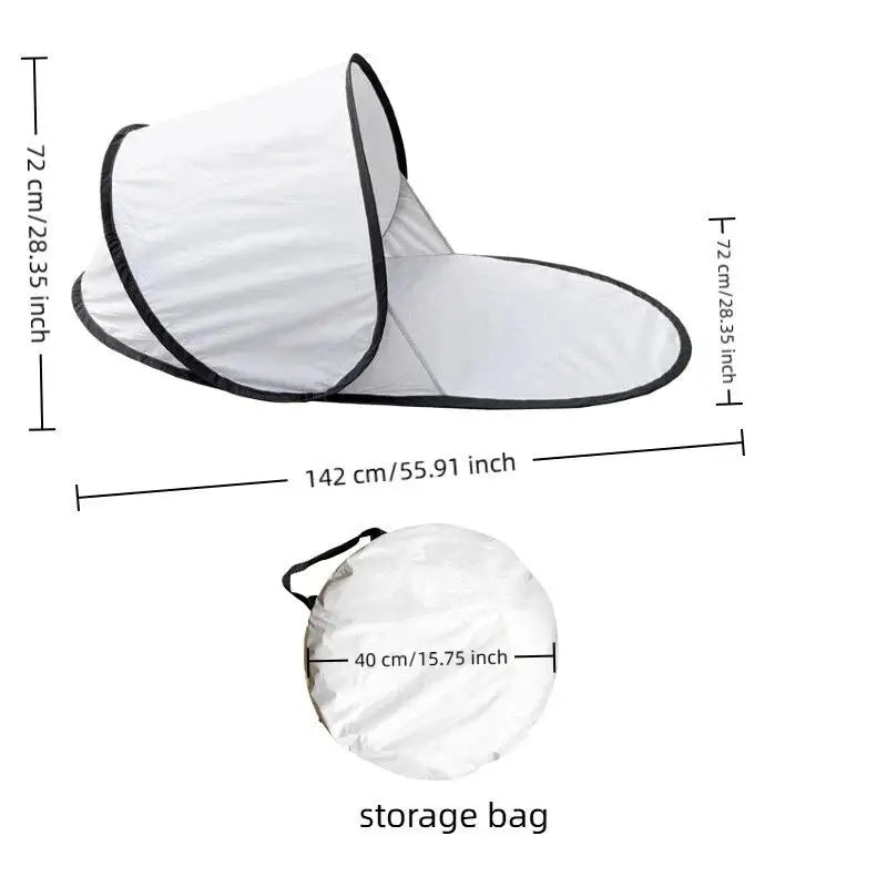 Outdoor portable automatic pop-up beach tent sunshade UV protection camping tent fishing and picnic tent practical tent Wholesla