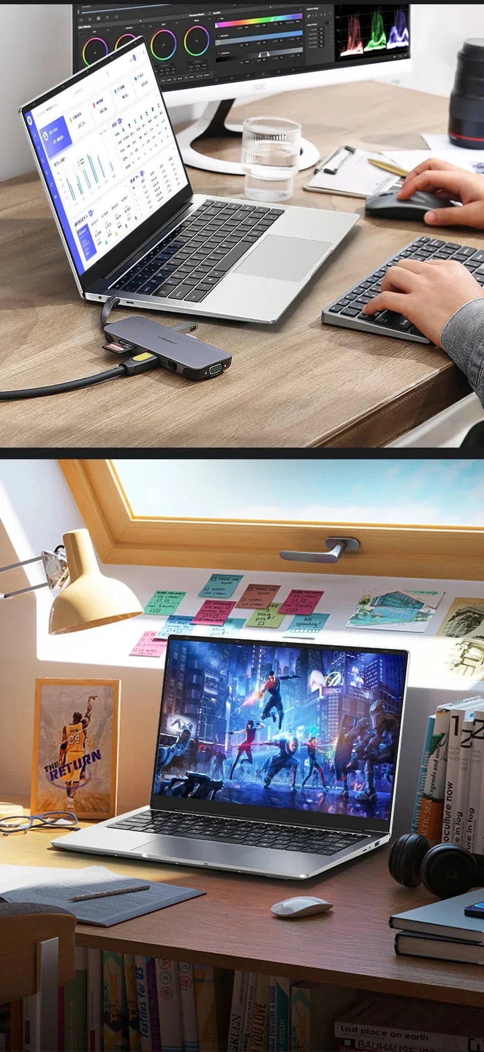 2026 New Laptop Computer Windows 11 Pro Intel Atom A3950 2025 Notebook PC Gamer 12GB RAM 512GB 1TB SSD 1920*1080 Office Computer