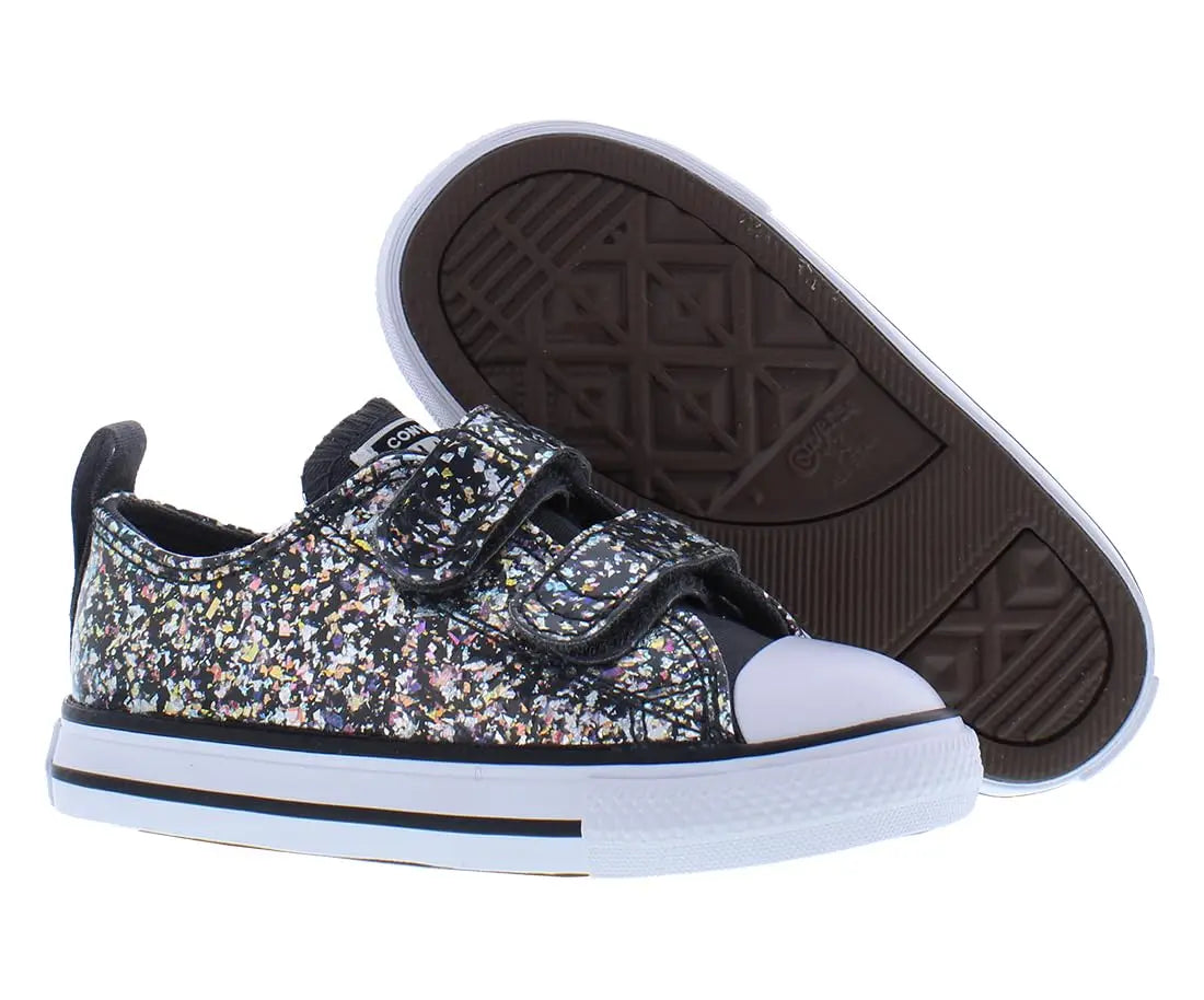 Converse Toddler Chuck Taylor All Star Glitter Easy On Sneaker