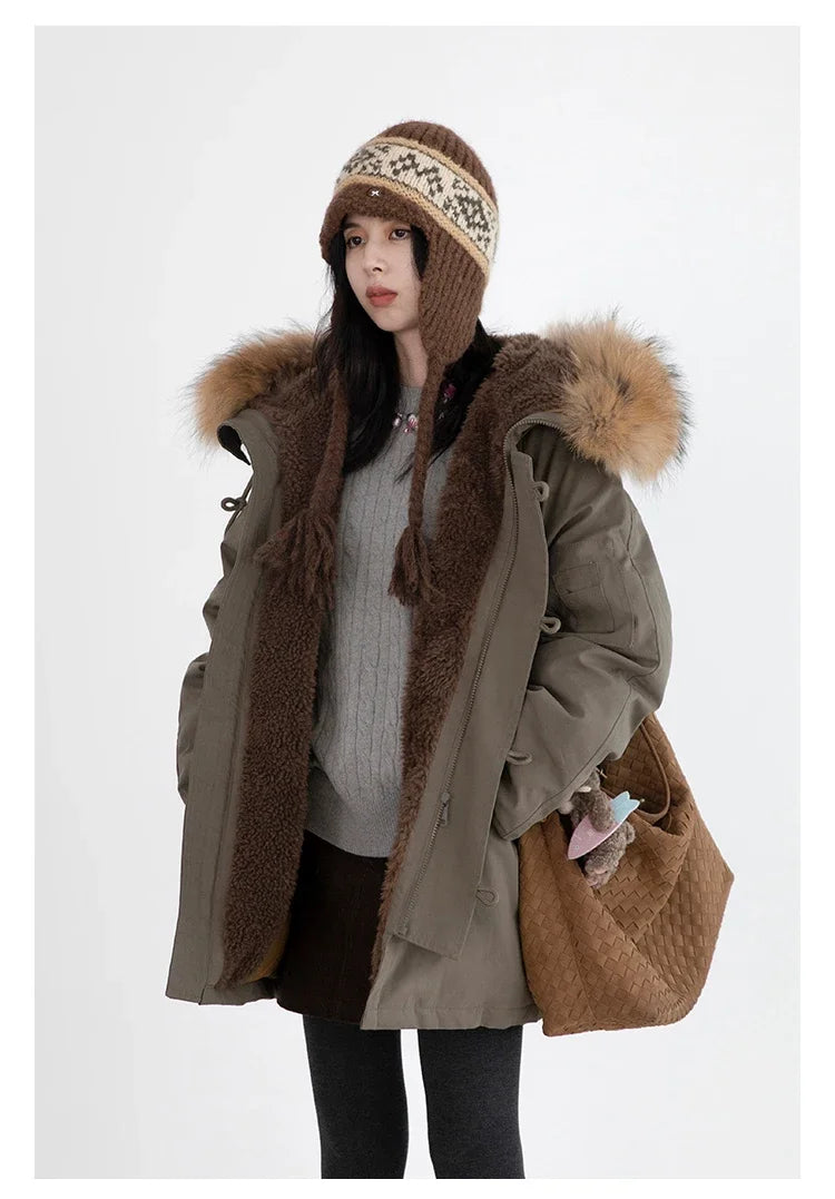 CHIC VEN Korean Women Down Coats Solid Loose Casual Hooded 90 White Duck Down Jacket Female Parka Outerwear Autumn Winter 2026