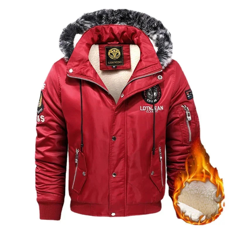 2026 Men Winter Hooded Down Jackets Warm Parkas Winter Coats Male Outwear Casual Winter Jackets Good Quality Men Long Jackets
