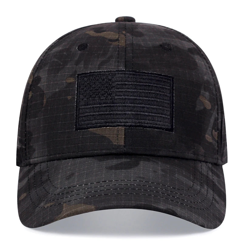Unisex USA Flag Embroidery Baseball Caps Spring and Autumn Outdoor Adjustable Casual Hats Hip Hop Hat Sunscreen Hat
