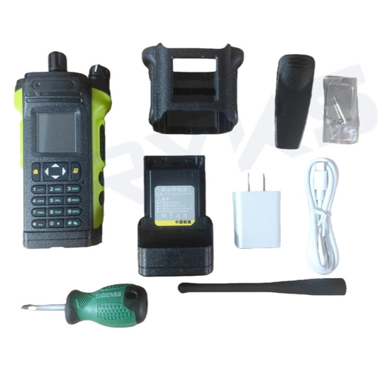 Poc Walkie Talkie 4G Uhf 400-470Mhz 8W 5000Km Distance 4G Poc Network Radio Ham Two Way Radio For Hunting Hiking