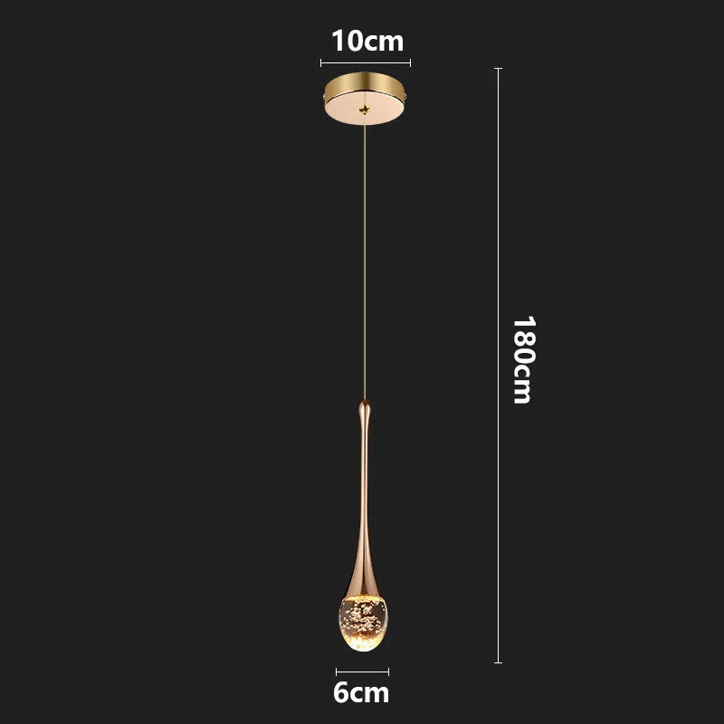 1 PC Modern home decor led lights Bedroom lamp bedside pendant light lamps led Chandeliers hanging light indoor lighting
