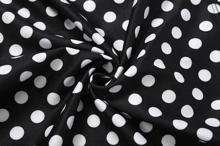 SiSterlinda Chic Backless Halter Playsuit Woman Polka Dots Print Patchwork Skinny 2026 Summer Street Sexy Skinny Stretch Rompers