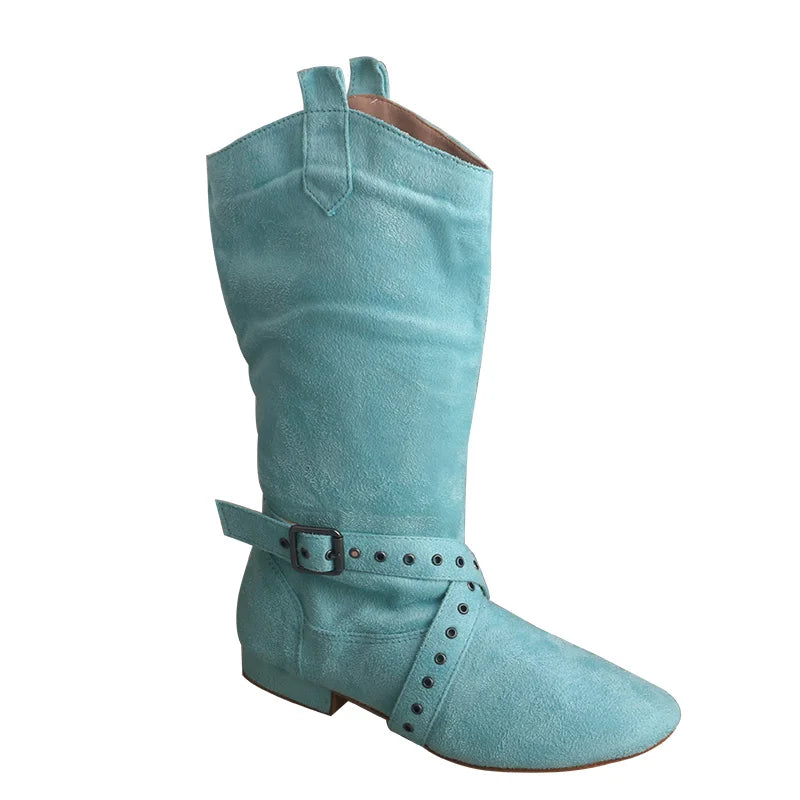 Customized Heel Practice Boots Half Boots Line Dance Boots Soft Suede Bottom Ballroom Party Dance Shoes Black Boots Dancing