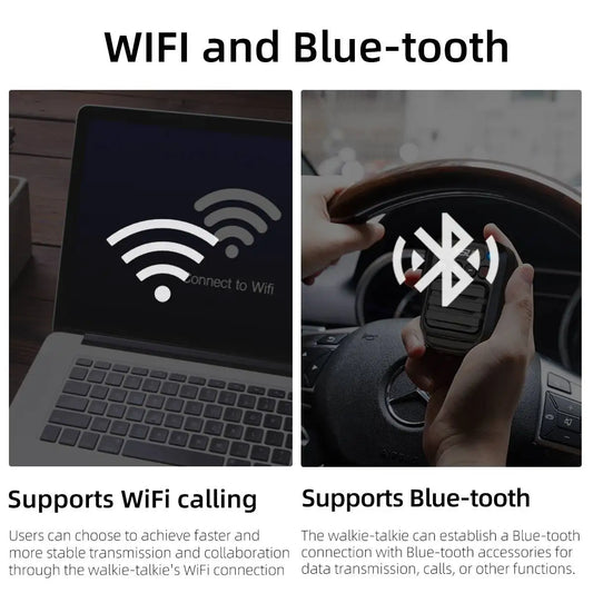 KSUT ZL40 Global Network POC LTE 4G Walkie Talkie 100KM Unlimited Range Blue-tooth Woki Toki Two Way Radio Work With Zello App
