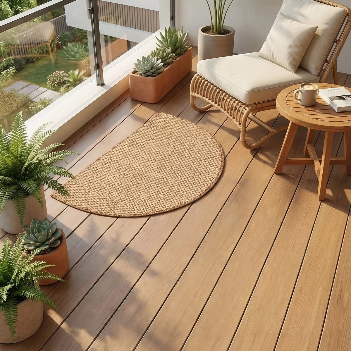 Door Mat Outdoor/indoor Rugs Faux Jute Doormat Super anti-slip washable suitable for use at bathroom and toilet doorways Rug