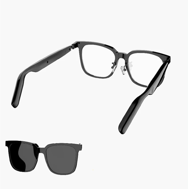 2-in-1 Smart Glasses With Magnetic Lenses Versatile, Clear Vision Enhanced Comfort TWS SG18pro
