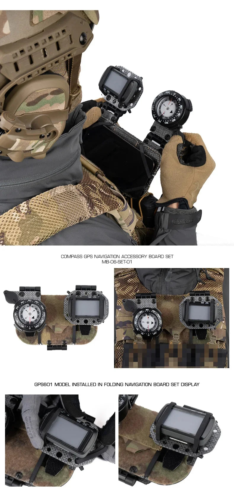 Tactical 601 GPS Navigator Dummy Model Non-Functional Outdoor Hunting Survival Compass Map Navigation Tool Prop