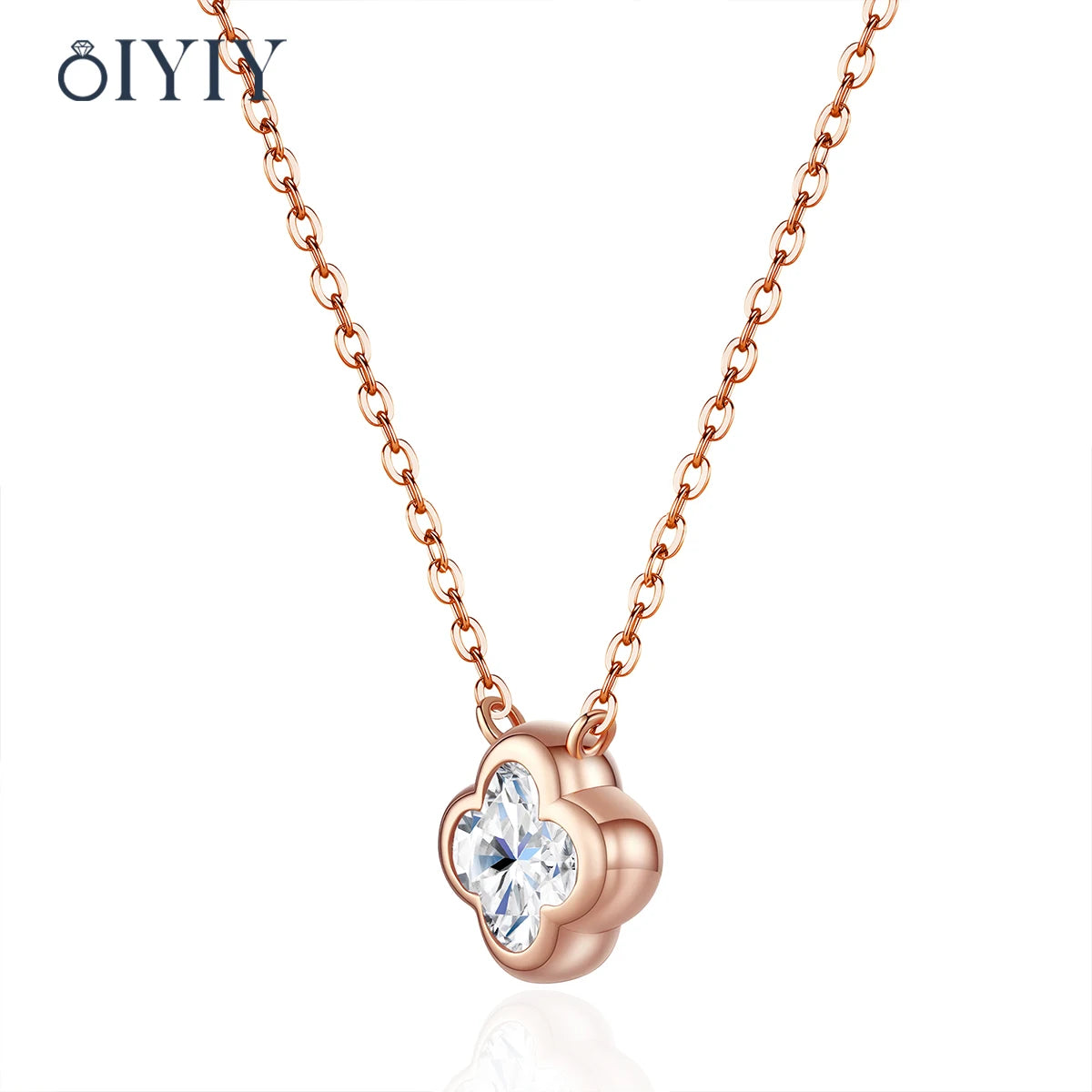 OIYIY Moissanite Necklace for Women 925 Sterling Silver D VVS1 GRA Certified Lab Grown Diamond Pendant Luxury Fine Jewelry Gift