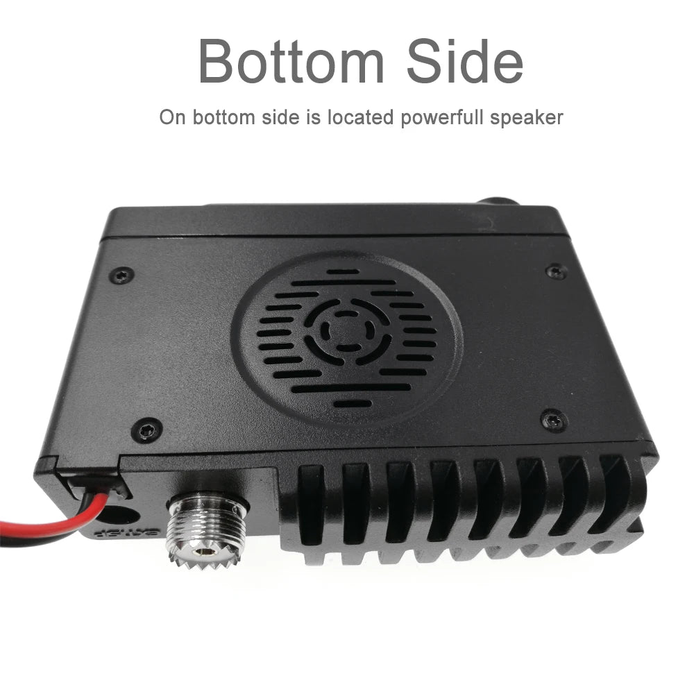 New AnyTone AT-779UV 20W Mini Car Walkie Talkie 500 Channels VOX VHF UHF Dual Band Amateur Radio