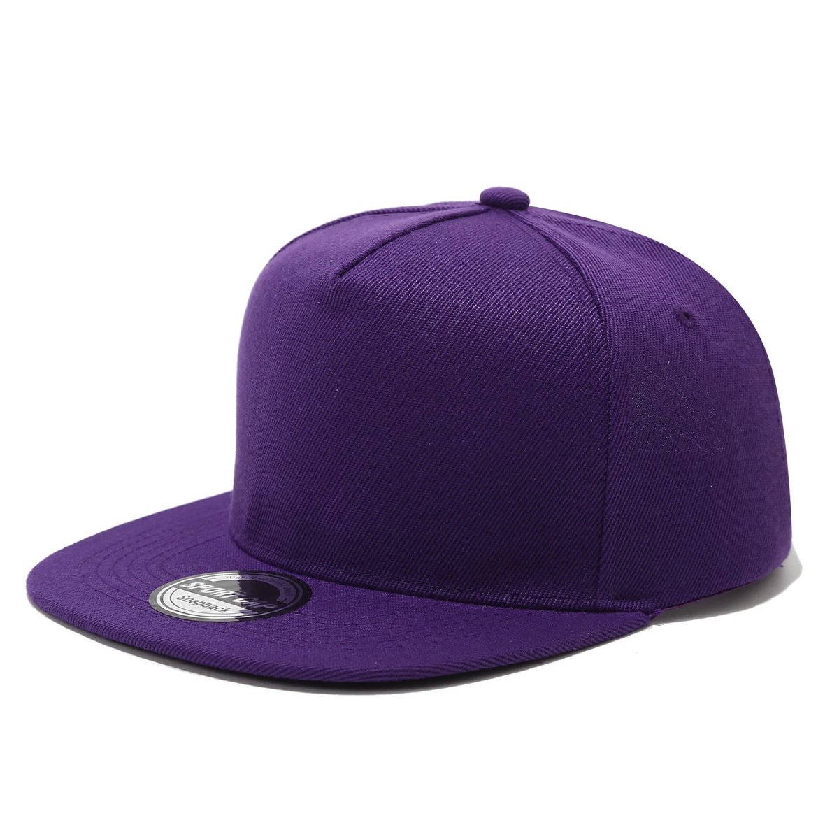 1pcs Cloth Cap Solid Color Hat Baseball Cap Men's and Women's Summer Street Dance Skateboard Hip Hop Light Board Flat Edge Hat