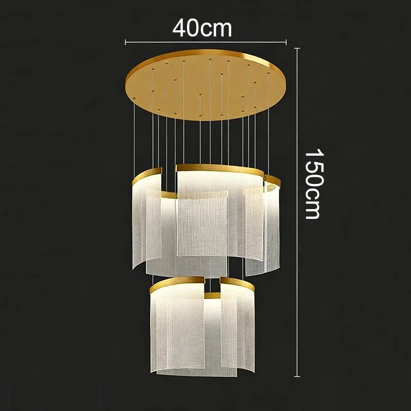 Modern home decor ring led lights pendant light lamps for living room Chandeliers for dining room hanging light indoor lighting