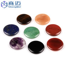 Fashion ancient silver owl tree of life pendant natural water wafer ring inlay pendant foreign trade jewelry necklace