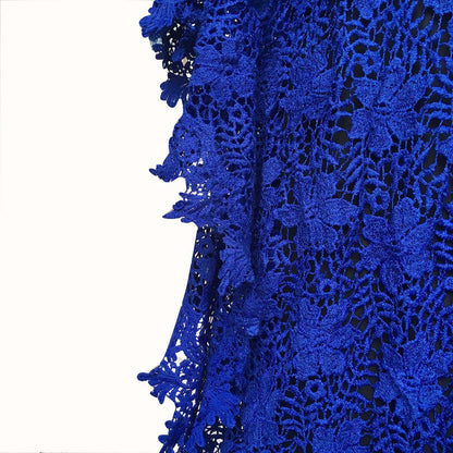 Clearance supply Europe and the United States and Africa hot water soluble lace loose dress beads embroidered collar high-end atmosphere mature women