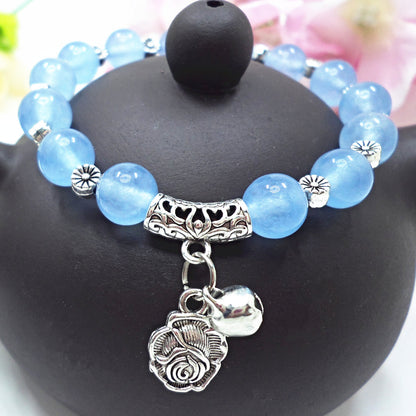 Red Agate Crystal Bracelet Women's Small Jewelry Bracelet Couple Jewelry Bracelet Jewelry Beaded Yiwu Small Commodity Jewelry