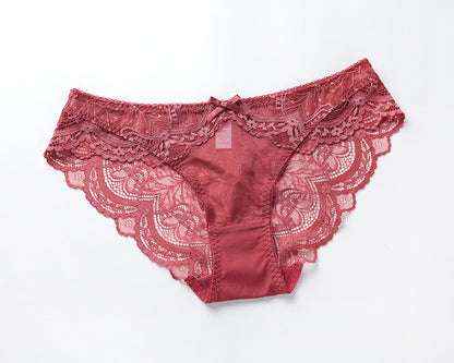 Ultra-Thin Sponge-Free Transparent Bra with Big Breasts and Small Lace Bra for Women Sexy Underwear Bra Set